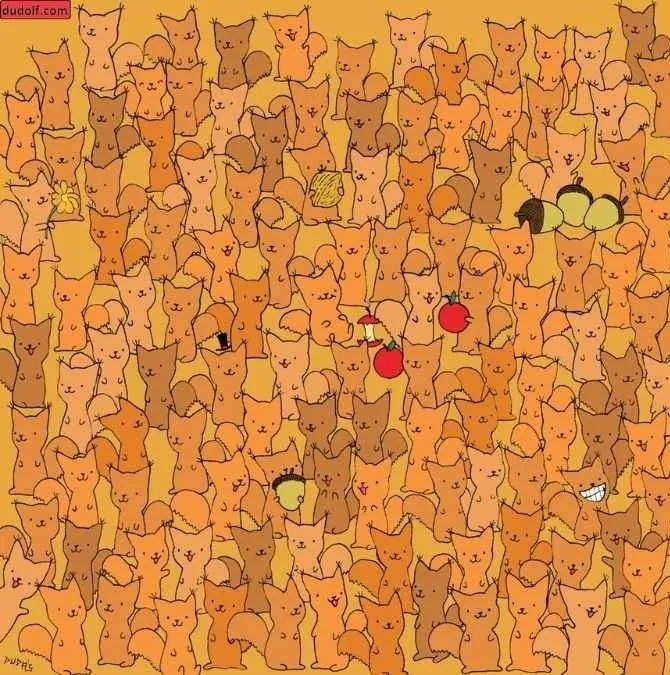 Найдите мышь: веселая головоломка для самых внимательных