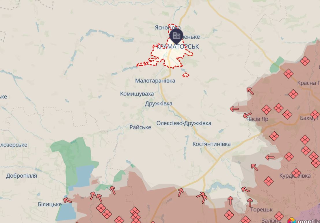 В Краматорской громаде враг ударил дроном по автобусу: есть раненые. Фото