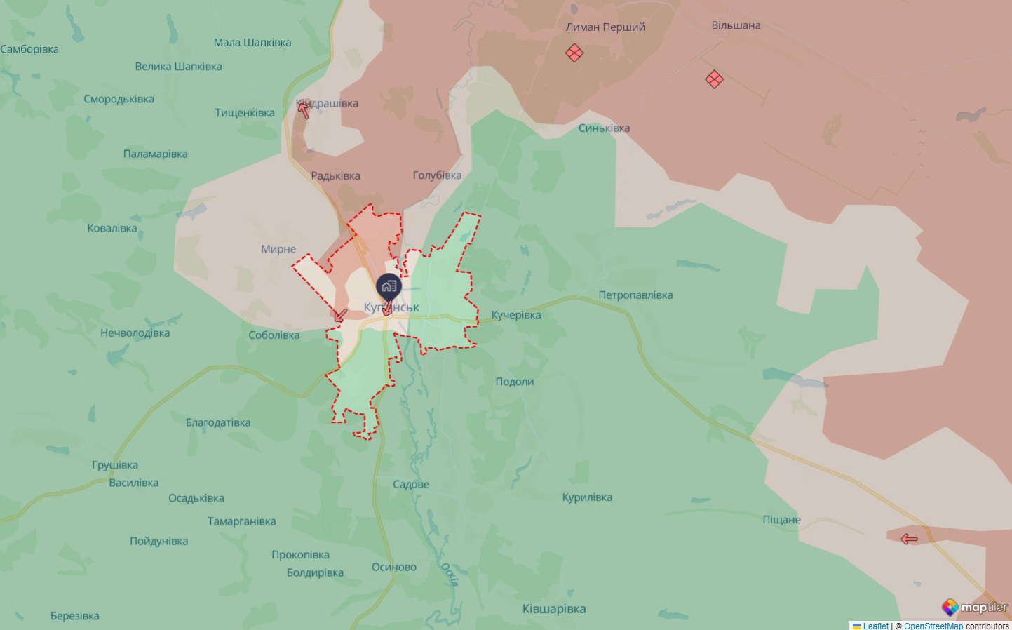 Окупантів вдалося витіснити з північної частини Куп’янська, але бої тривають: Трегубов розповів про ситуацію