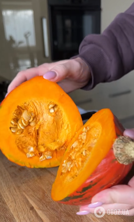 Получится очень сытно: как вкусно запечь тыкву с начинкой