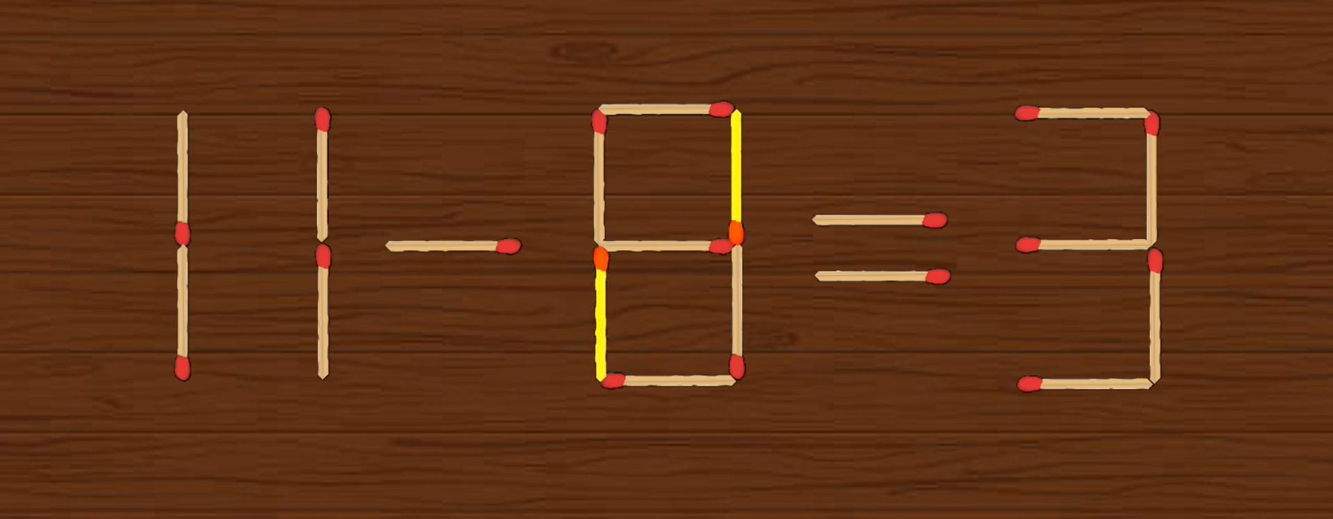 Передвиньте две спички: головоломка для самых умных