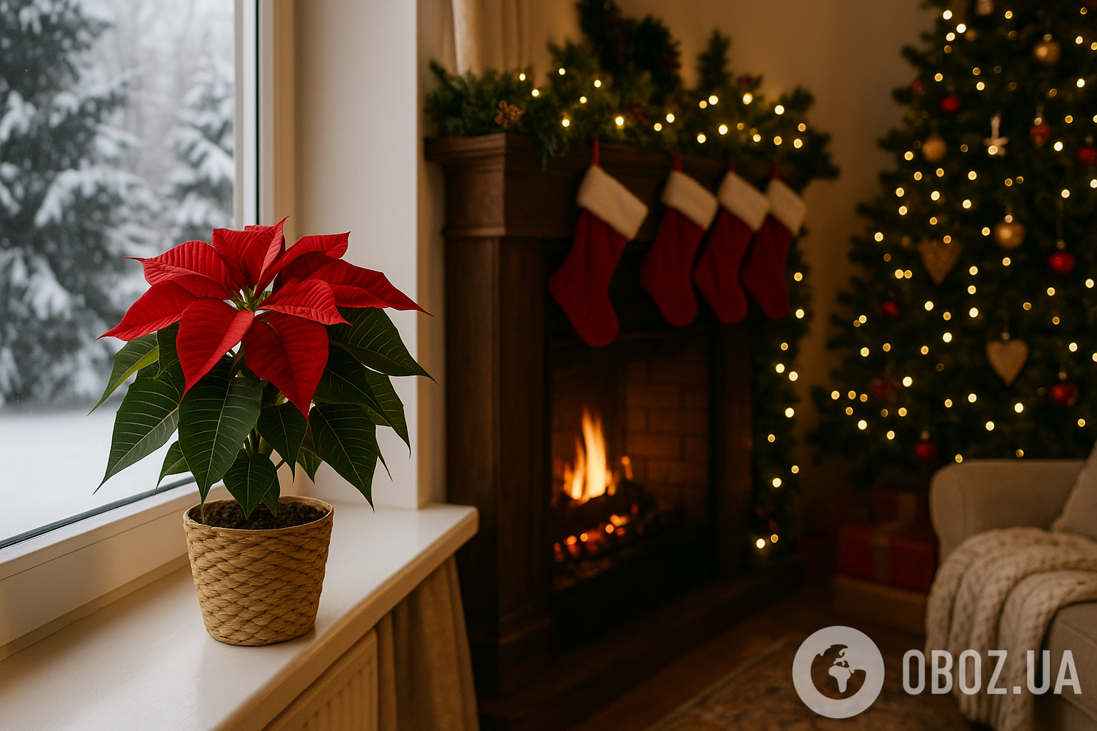 Коли краще купувати різдвяну квітку пуансетію, щоб вона тішила всі зимові свята
