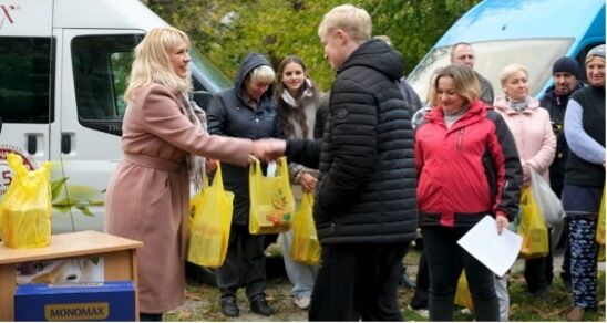 Добро в каждом пакетике: как "Мономах" помогает переселенцам