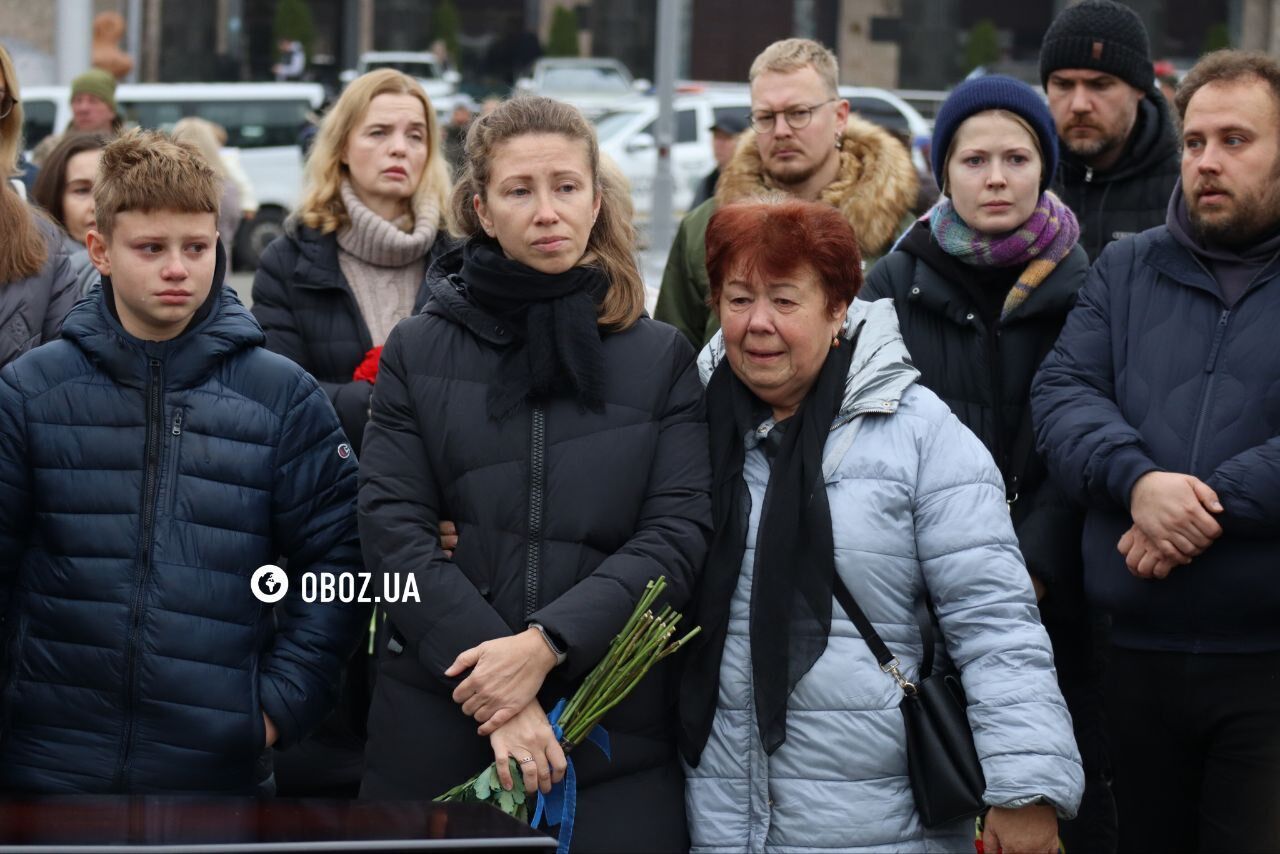 В Киеве попрощались с военным Владимиром Святненко, который погиб в результате ракетной атаки РФ. Фото