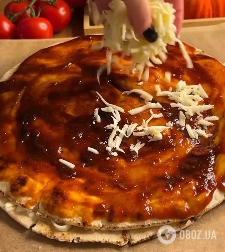 Как приготовить вкусную домашнюю пиццу без теста: понадобится лаваш