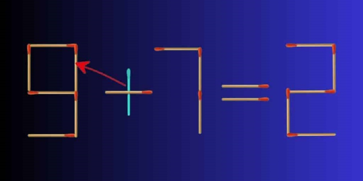 Розв’яжіть рівняння, пересунувши лише 1 сірник: головоломка для кмітливих
