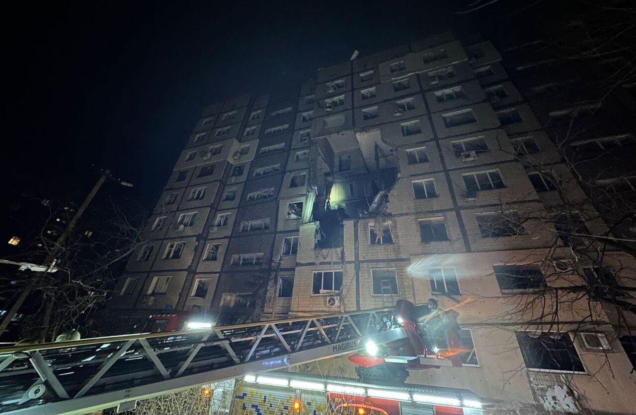 Дніпро в жалобі: кількість постраждалих від атаки окупантів зросла