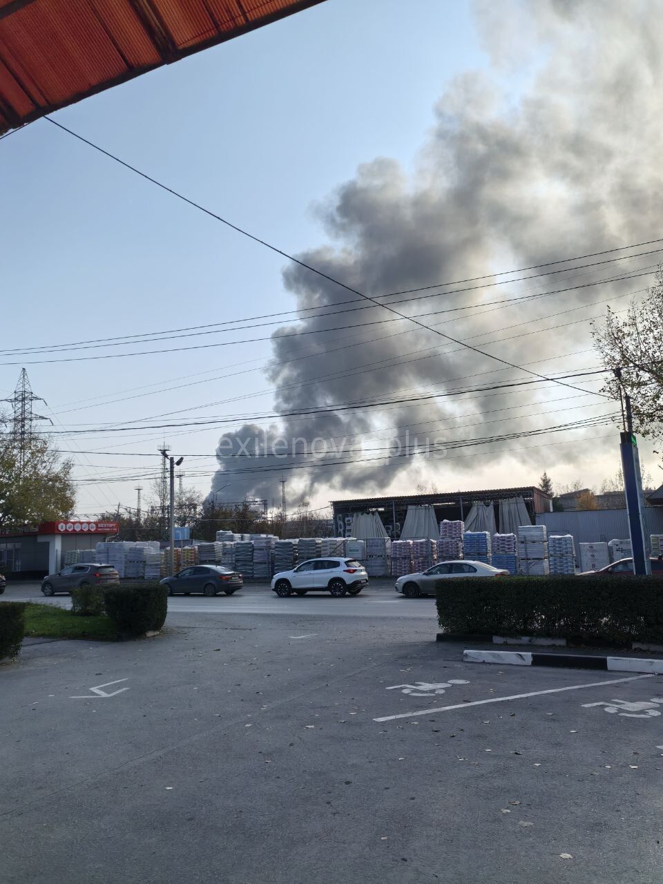 В Таганроге загорелся трансформатор на предприятии: есть перебои с электроэнергией