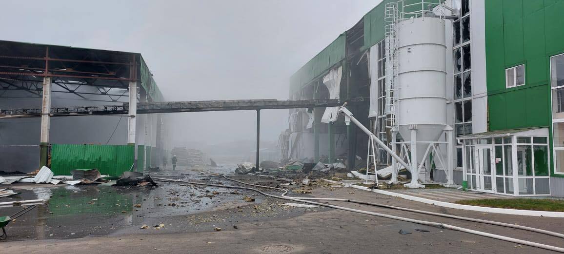 Россия ударила по одной из ТЭЦ на биомассе, которая стала эталоном для отрасли. Фото