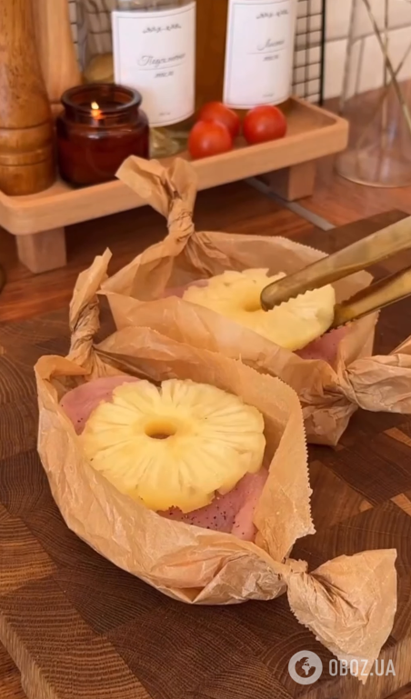 Как приготовить сочную курицу в духовке на обед: добавьте консервированные ананасы