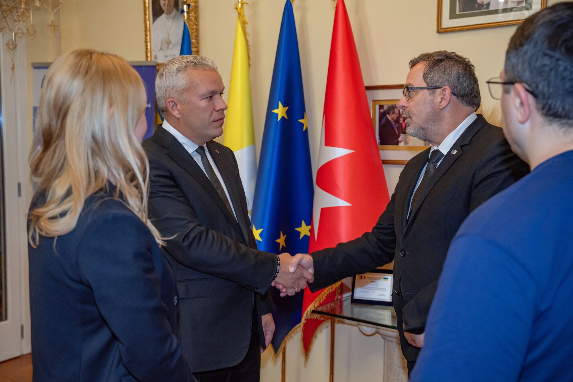 Українські учасники Olympic Dreams зустрілися із Папою Левом XIV