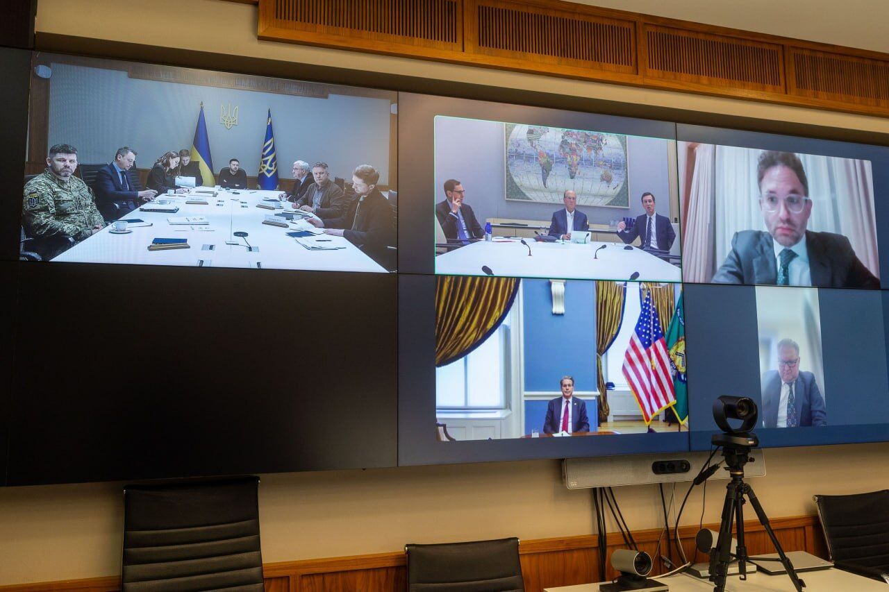 "Є багато напрацювань": Зеленський провів переговори з представниками Трампа щодо відбудови України. Фото