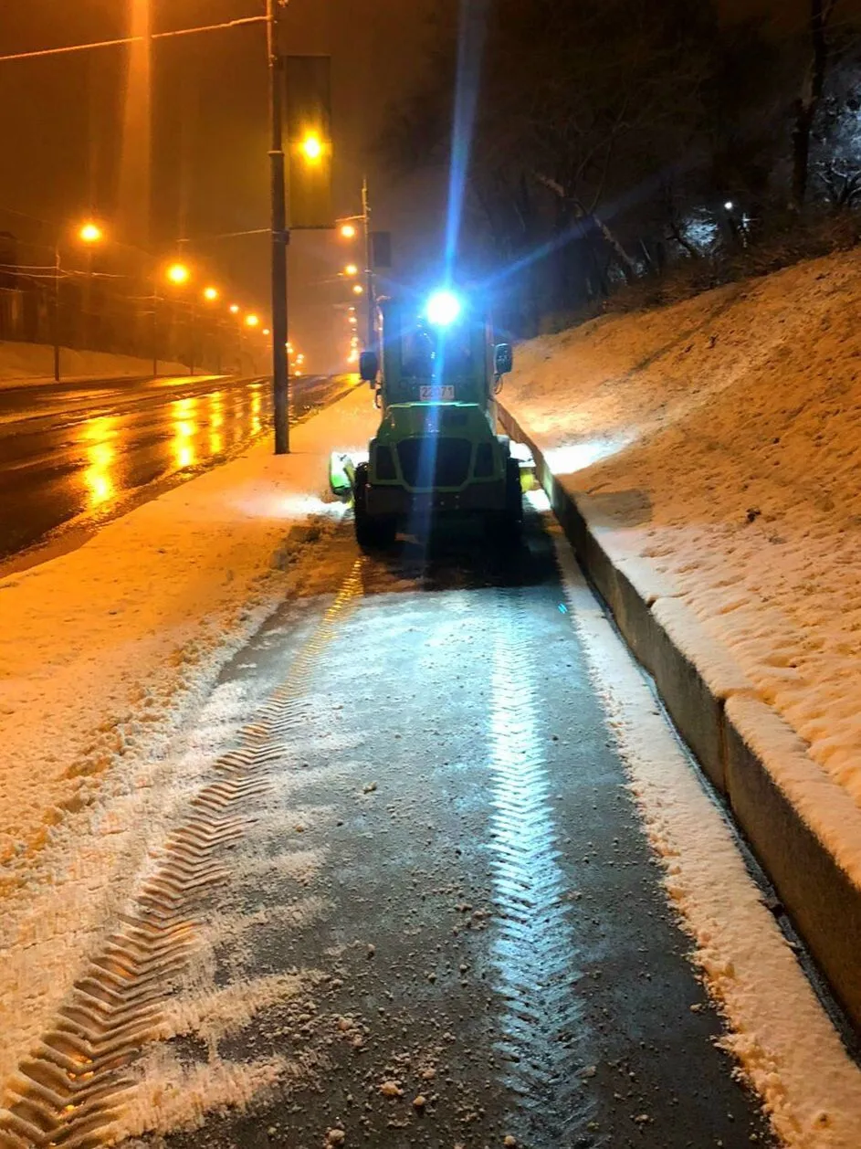 Пришла зима: в Украине в ряде областей выпал снег. Фото и видео