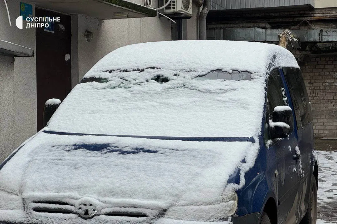 Пришла зима: в Украине в ряде областей выпал снег. Фото и видео