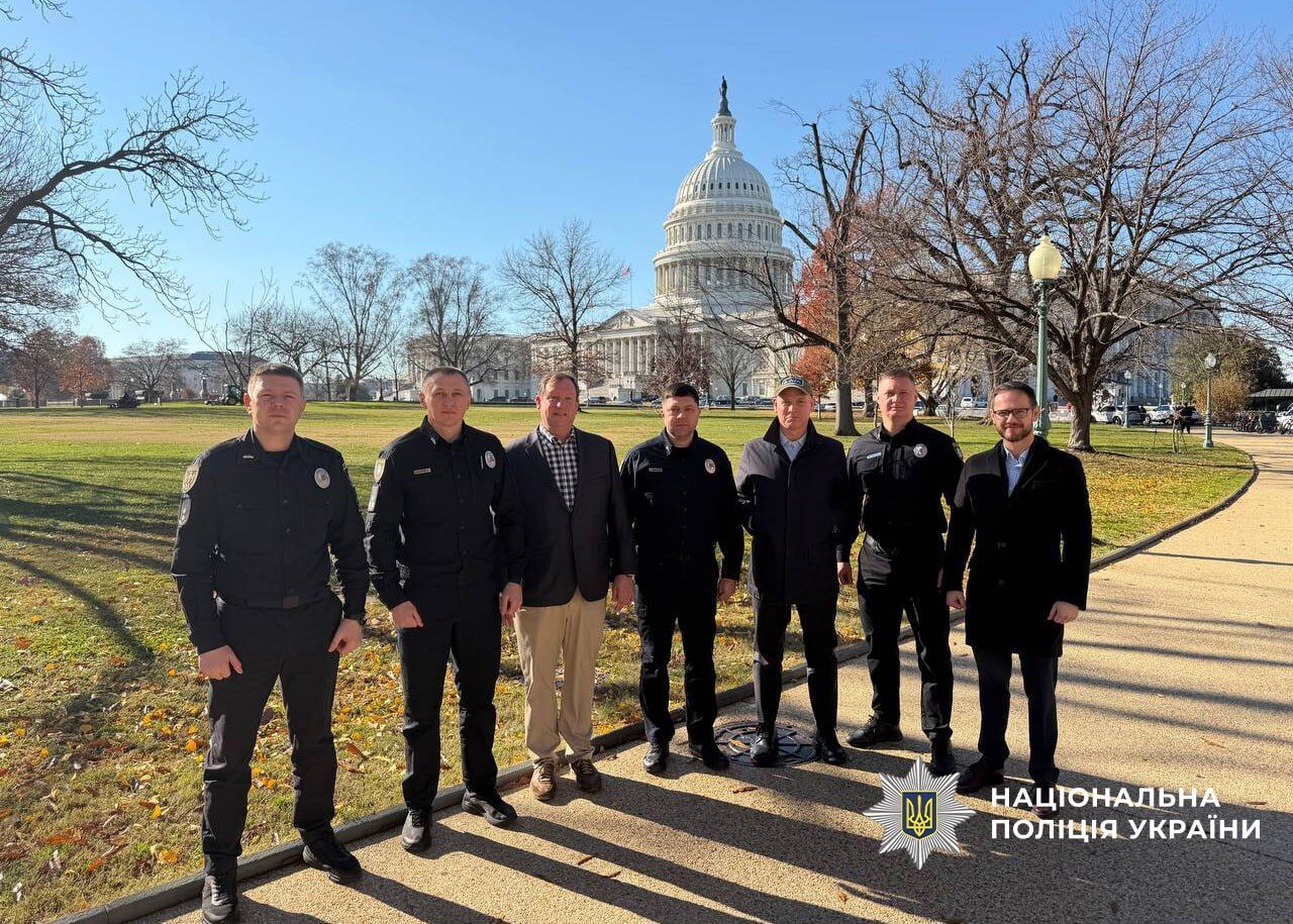 Воєнні злочини РФ і гібридні загрози: українські поліцейські провели серію стратегічних зустрічей у Вашингтоні