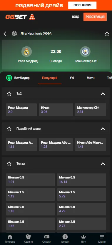 Голевой фестиваль: искусственный интеллект назвал точный счет суперматча "Реал" – "Манчестер Сити" в Лиге чемпионов