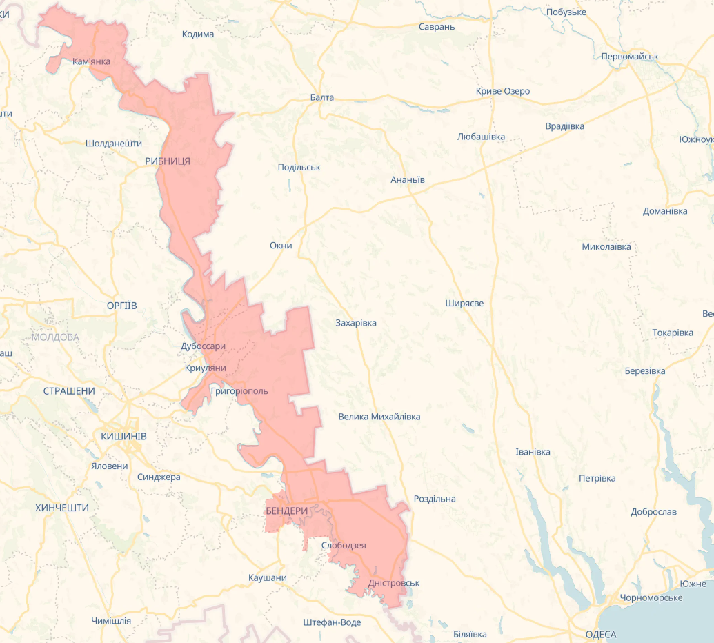 Россия развернула в Приднестровье производство БПЛА и центры обучения операторов дронов, есть угроза проникновения диверсантов в Украину