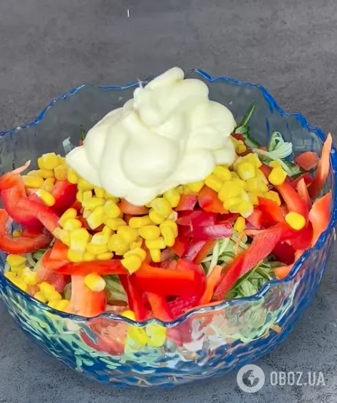 Салат "Сюрприз" для новорічного столу: варити для страви нічого не потрібно