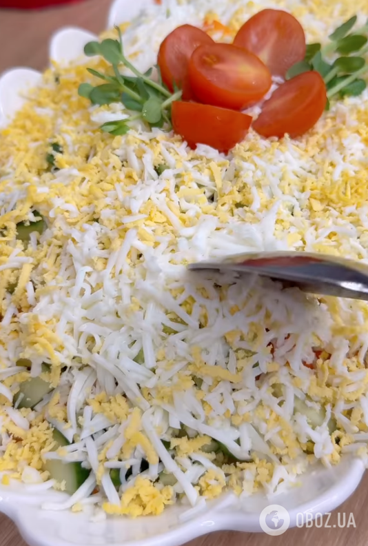 Смачніше, ніж олів'є: салат "Святковий" для новорічного столу