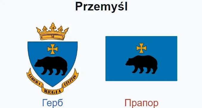 "Асоціація з Україною": у Перемишлі жителів роздратував "золотий ведмідь із синім шарфом". Фото