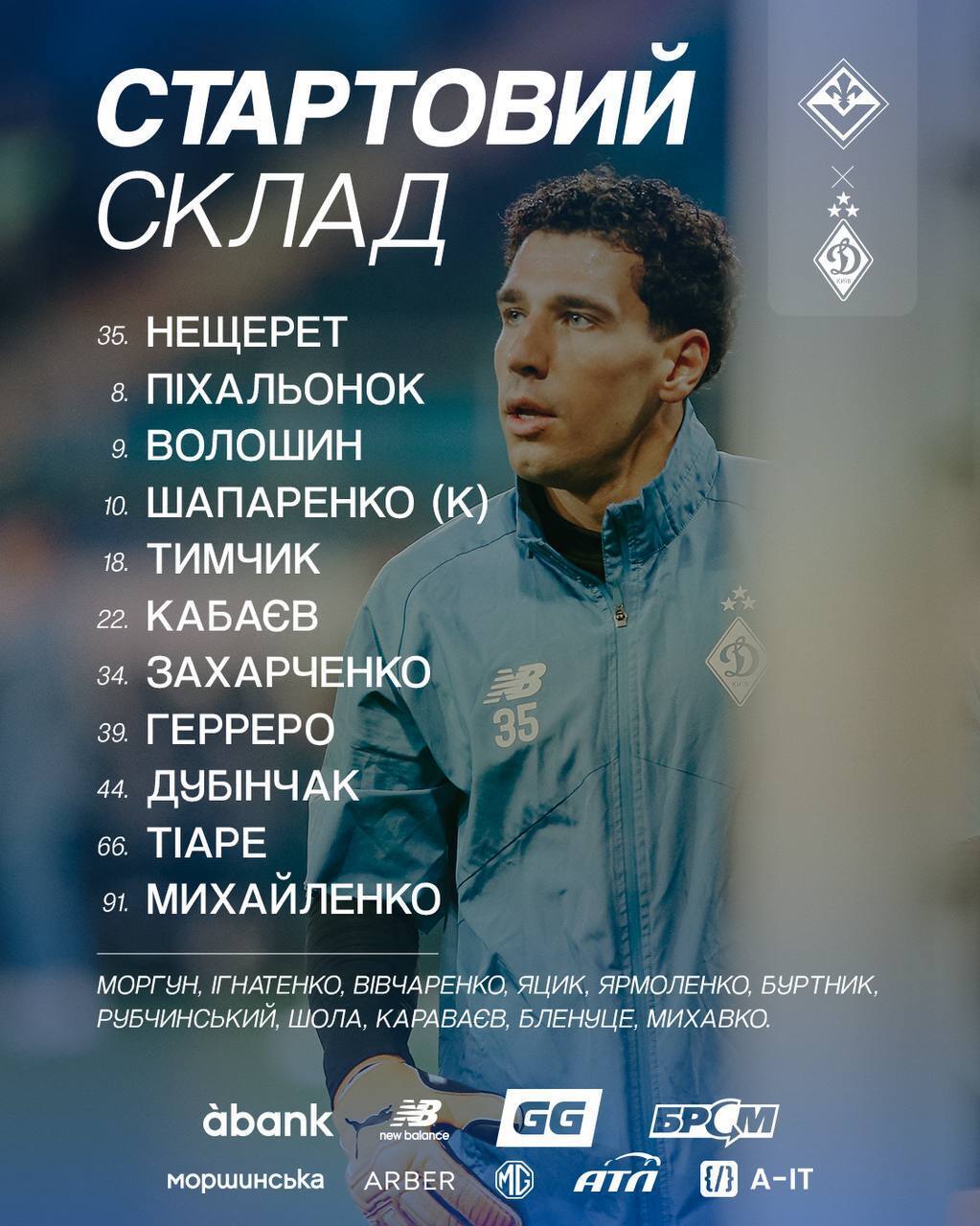 "Фиорентина" – "Динамо": хронология и результат матча Лиги конференций