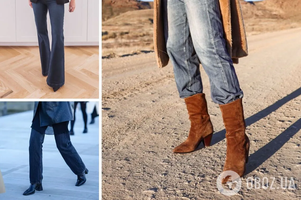 Какая обувь лучше всего подходит под широкие джинсы: что носить в 2026 году