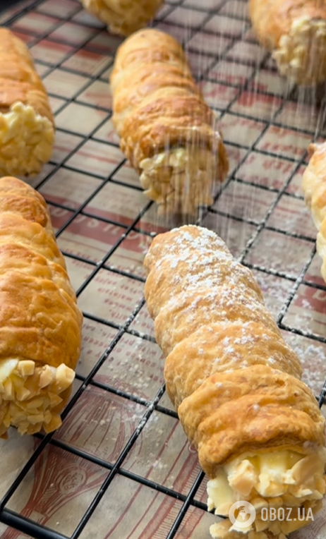 Вкусные сладкие трубочки с кремом к чаю: как приготовить в домашних условиях