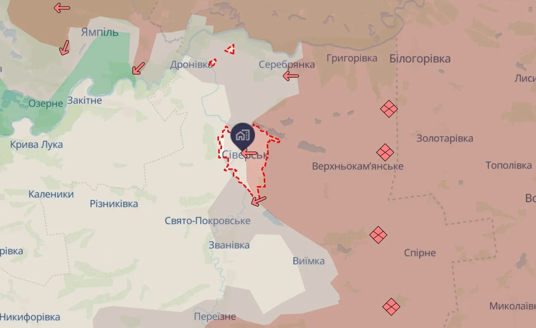 "Продолжается боевая работа": в ВСУ отреагировали на заявления врага о "захвате" Северска