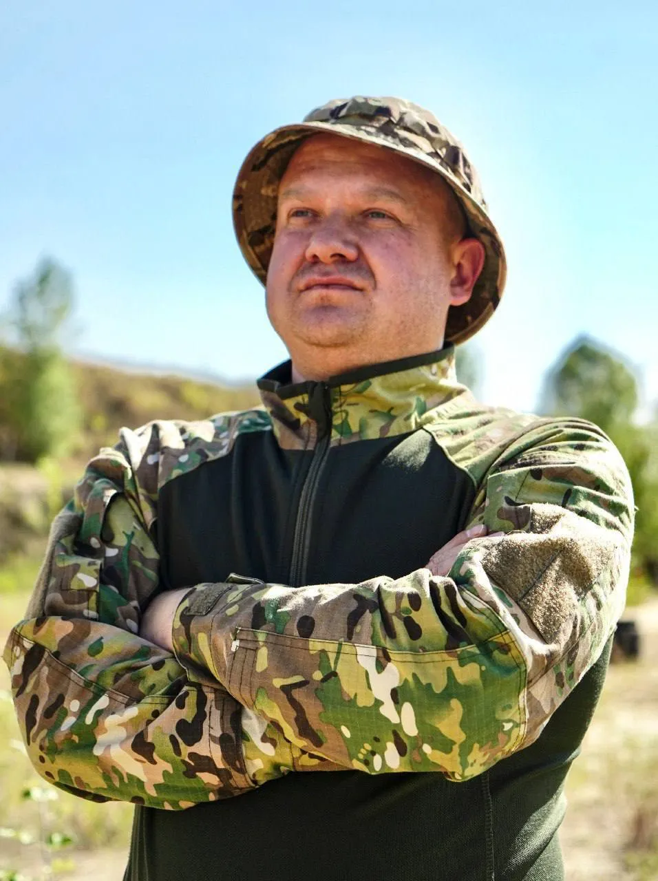 Навсегда 40: на фронте погиб полицейский из Киевской области Владимир Клочан. Фото