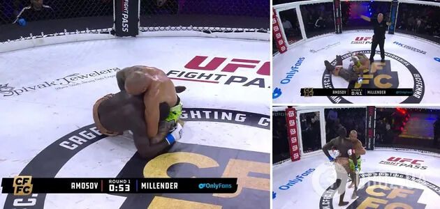 Украинский боец, воевавший против российских оккупантов, победил в 1-м раунде дебюта в UFC. Видео