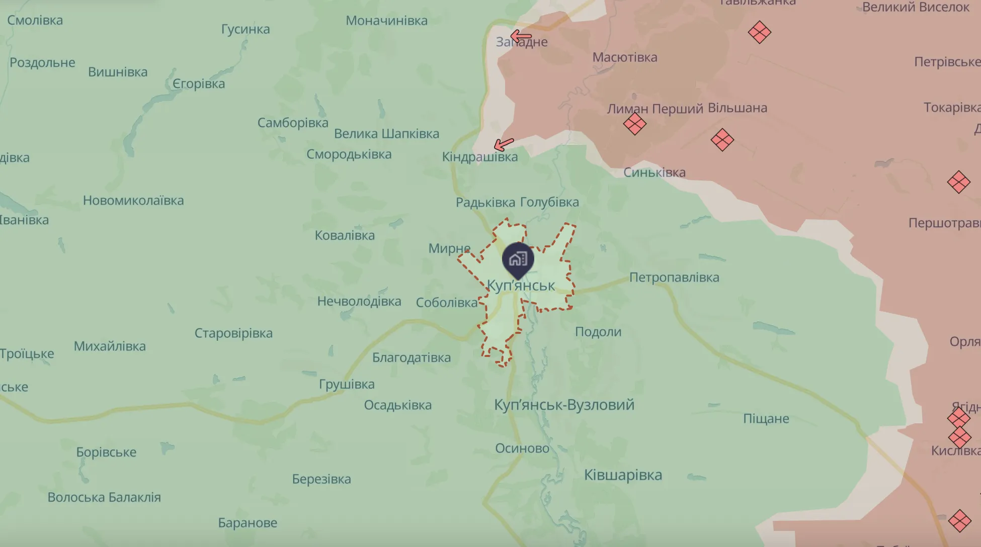 Знищили трубу: ЗСУ показали, як перекрили шлях окупантам до Куп'янська. Відео