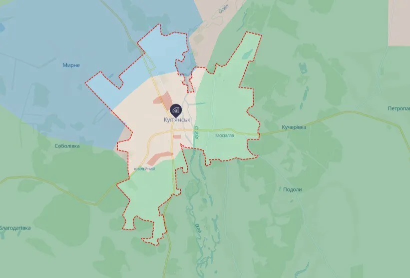 В Купянске остаются в окружении от 100 до 200 оккупантов: Трегубов рассказал о ситуации. Карта