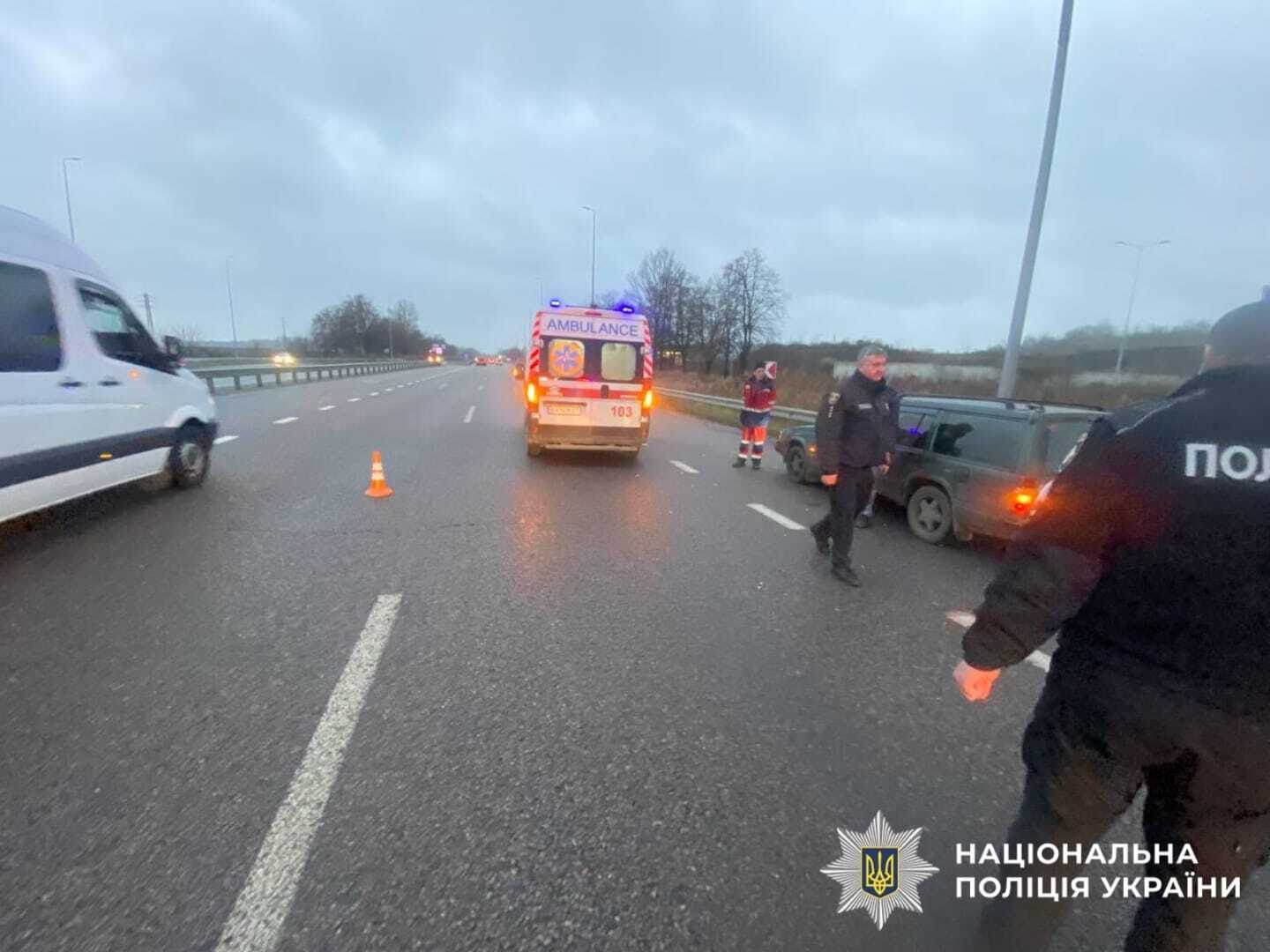 На Київщині легковик збив на смерть 70-річного пішохода. Подробиці ДТП та фото