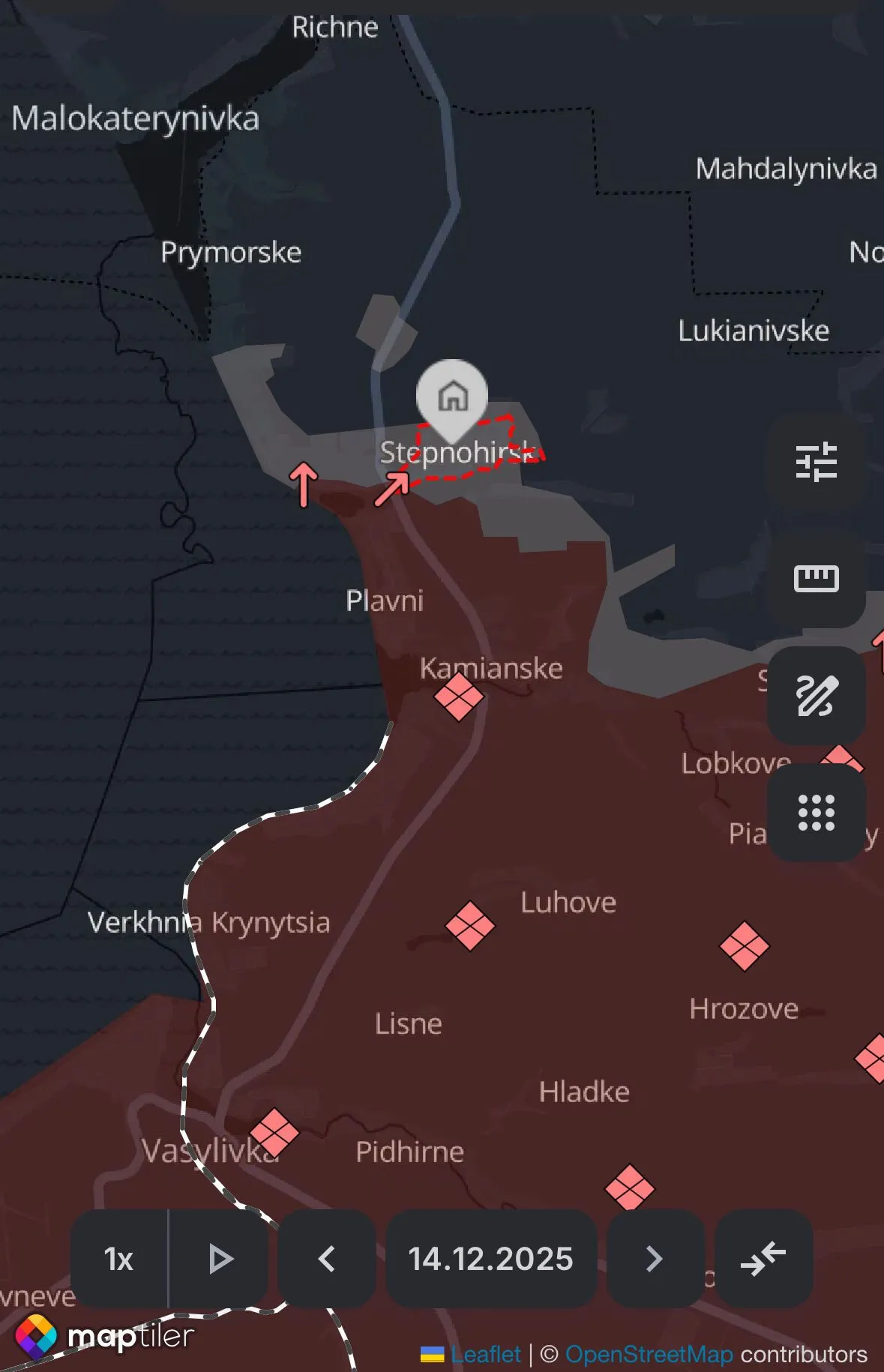 Окупанти штурмують Гуляйполе і Степногірськ на півдні: Волошин розповів про ситуацію. Карта