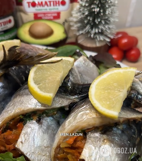 Так скумбрію ви ще не готували: як смачно запекти рибу рулетиками з морквою та цибулею