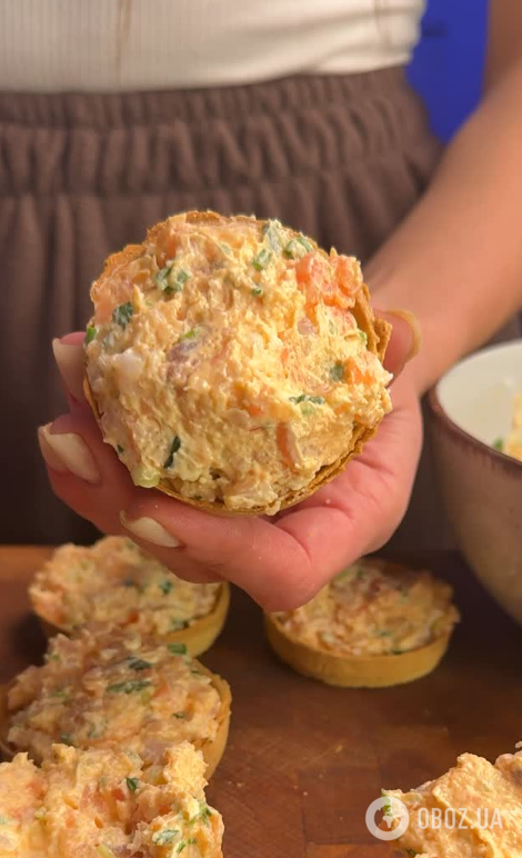 Изысканные тарталетки с красной рыбой на Новый год: делимся простым рецептом