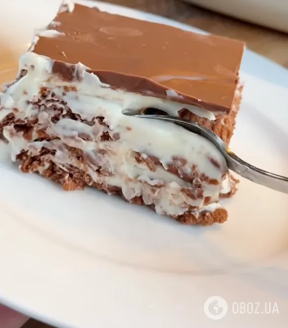 Без теста и выпечки: вкусный новогодний торт с шоколадом без лишних заморочек