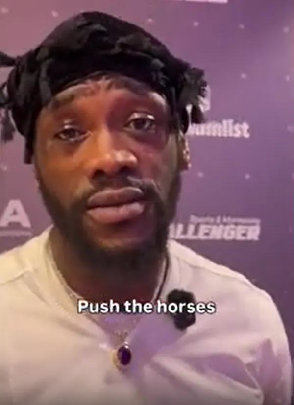 Push the horses: Уайлдер с троллингом обратился к Усику. Видео