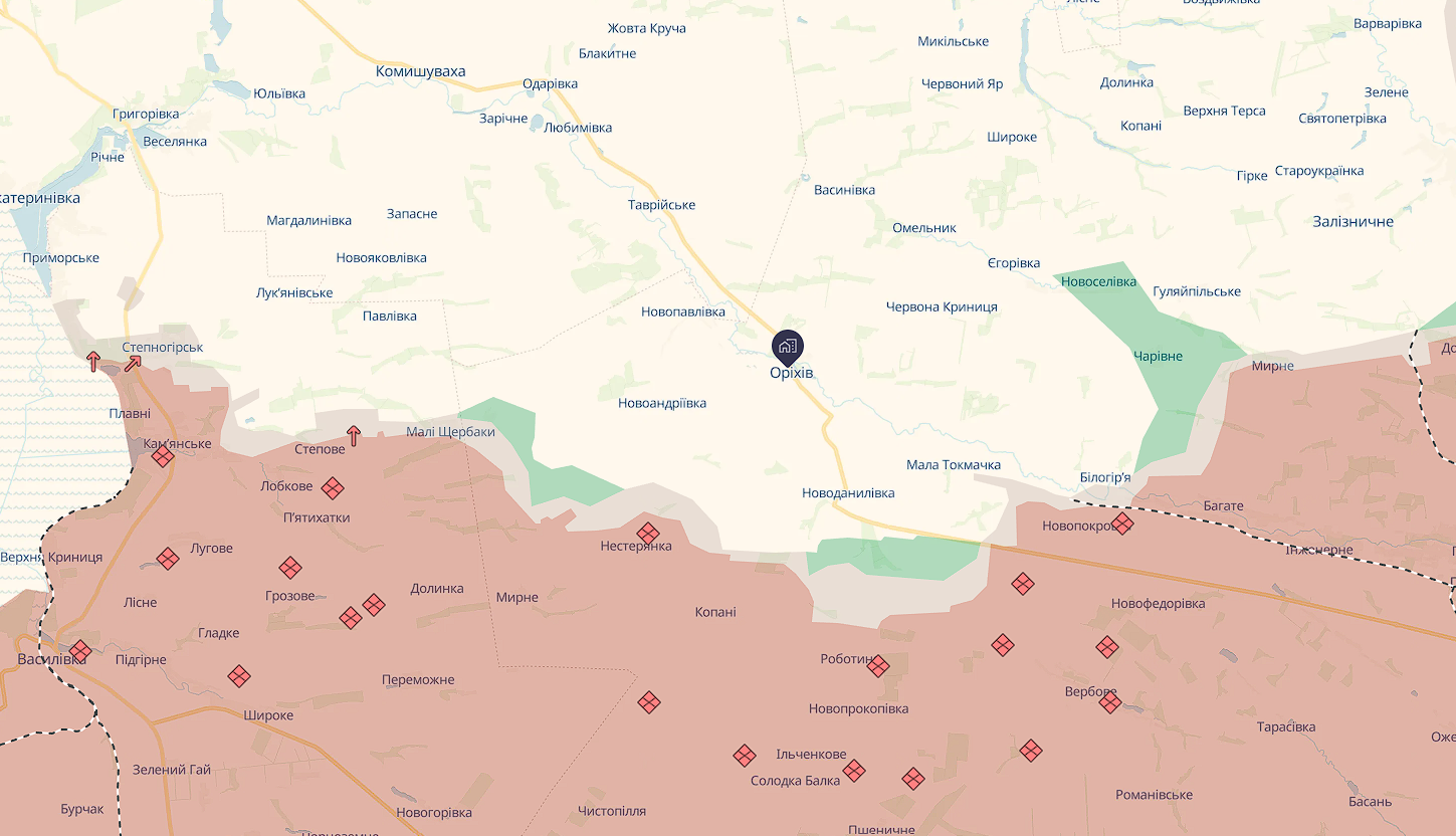 Оккупанты могут активизироваться на Ореховском направлении: Волошин раскрыл замысел врага. Карта
