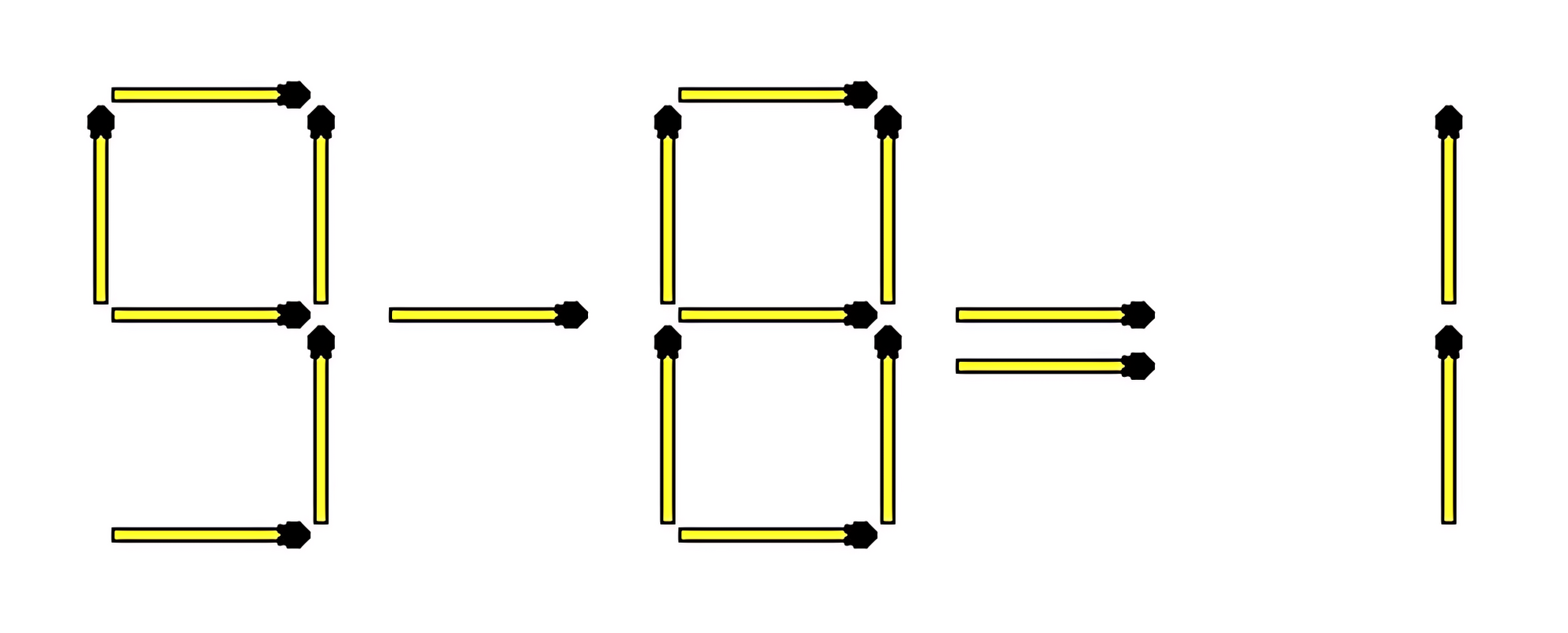 Додайте лише один сірник: головоломка на кмітливість