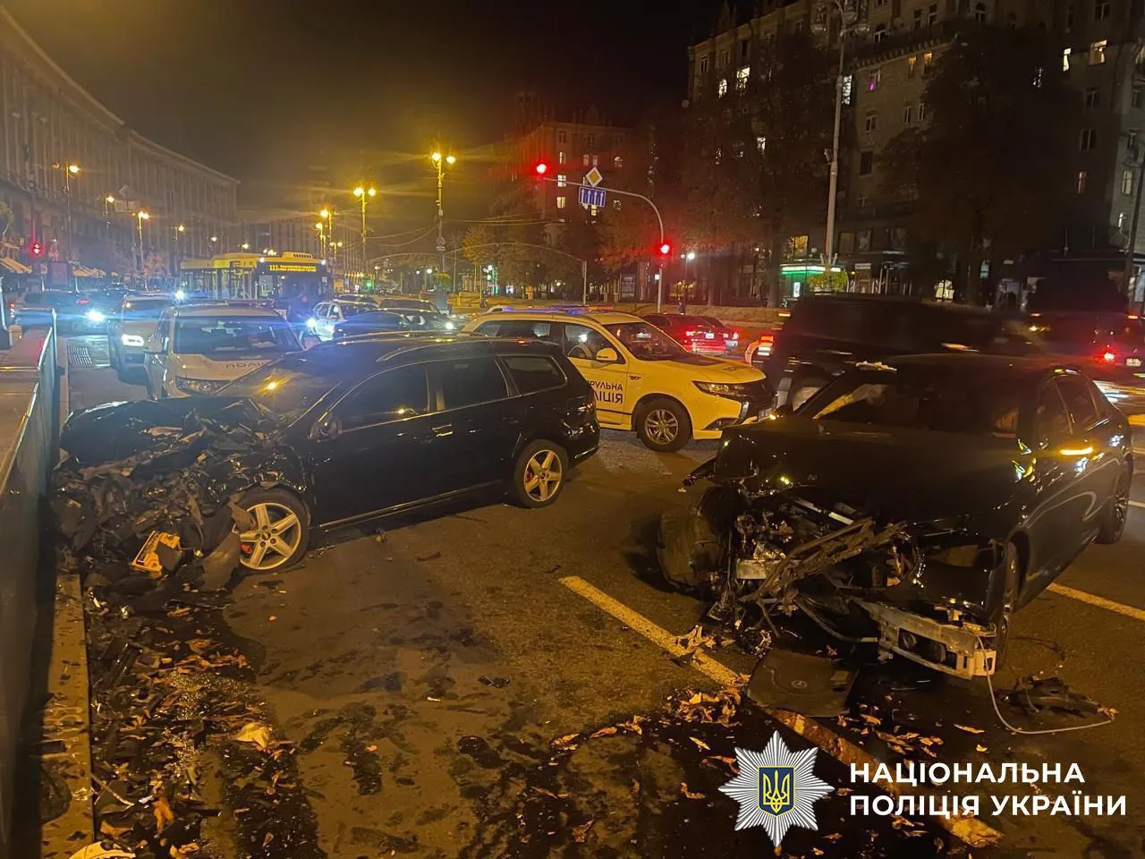 Устроил масштабное ДТП с пострадавшими на Крещатике: в Киеве будут судить водителя BMW. Фото и видео