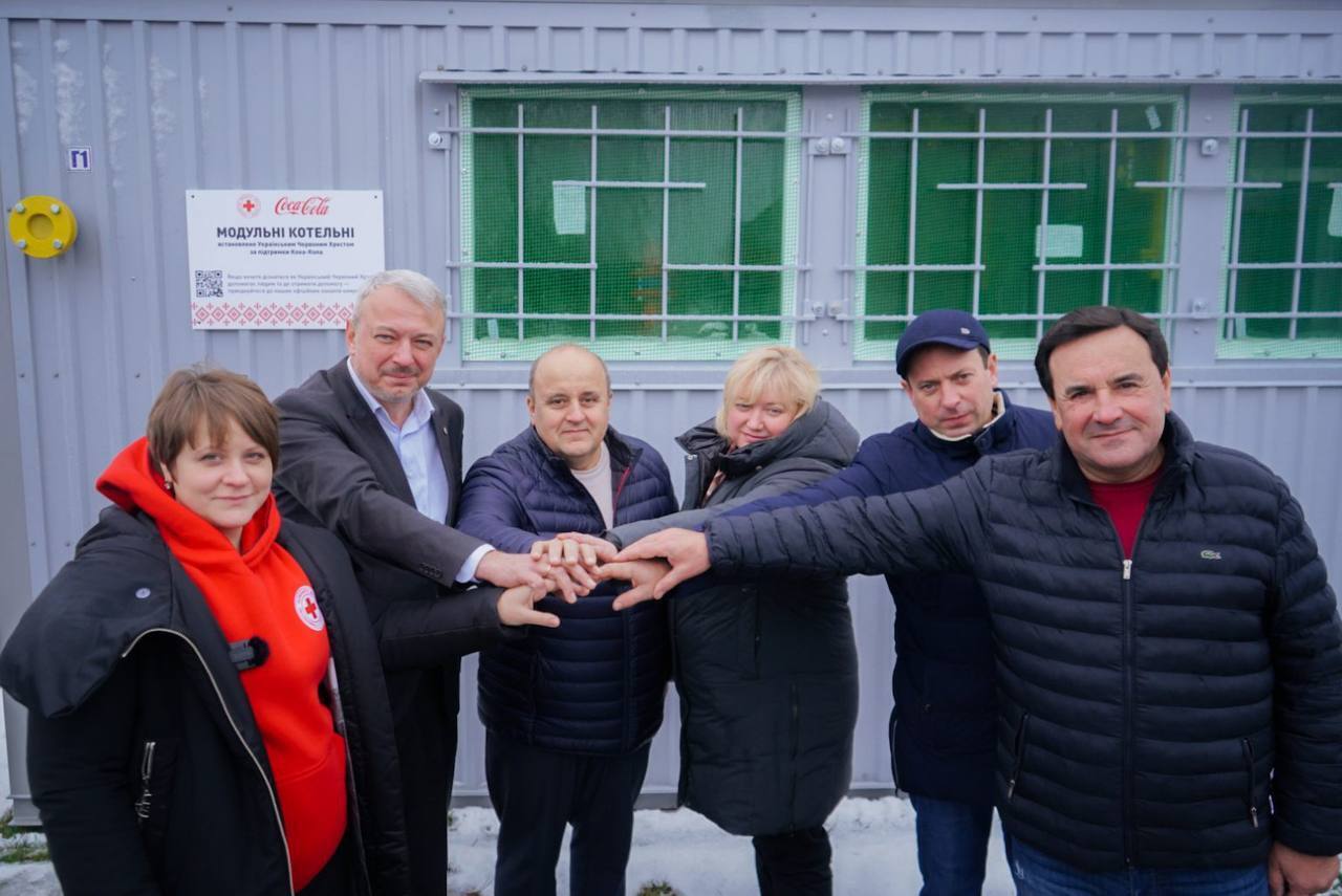 110 мобильных котельных за три года: Кока-Кола поддерживает энергетическую устойчивость украинских громад