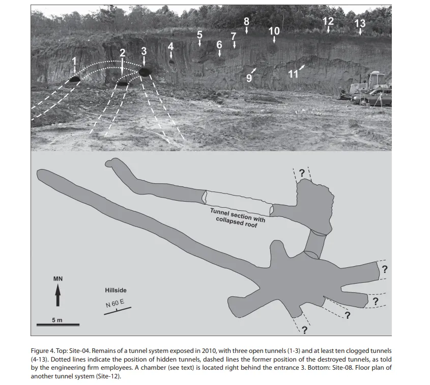 Ученые нашли странные огромные туннели, которые не мог сделать человек