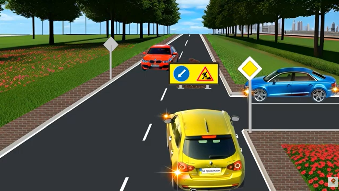 У якому порядку розʼїдуться авто? Завдання для досвідчених водіїв