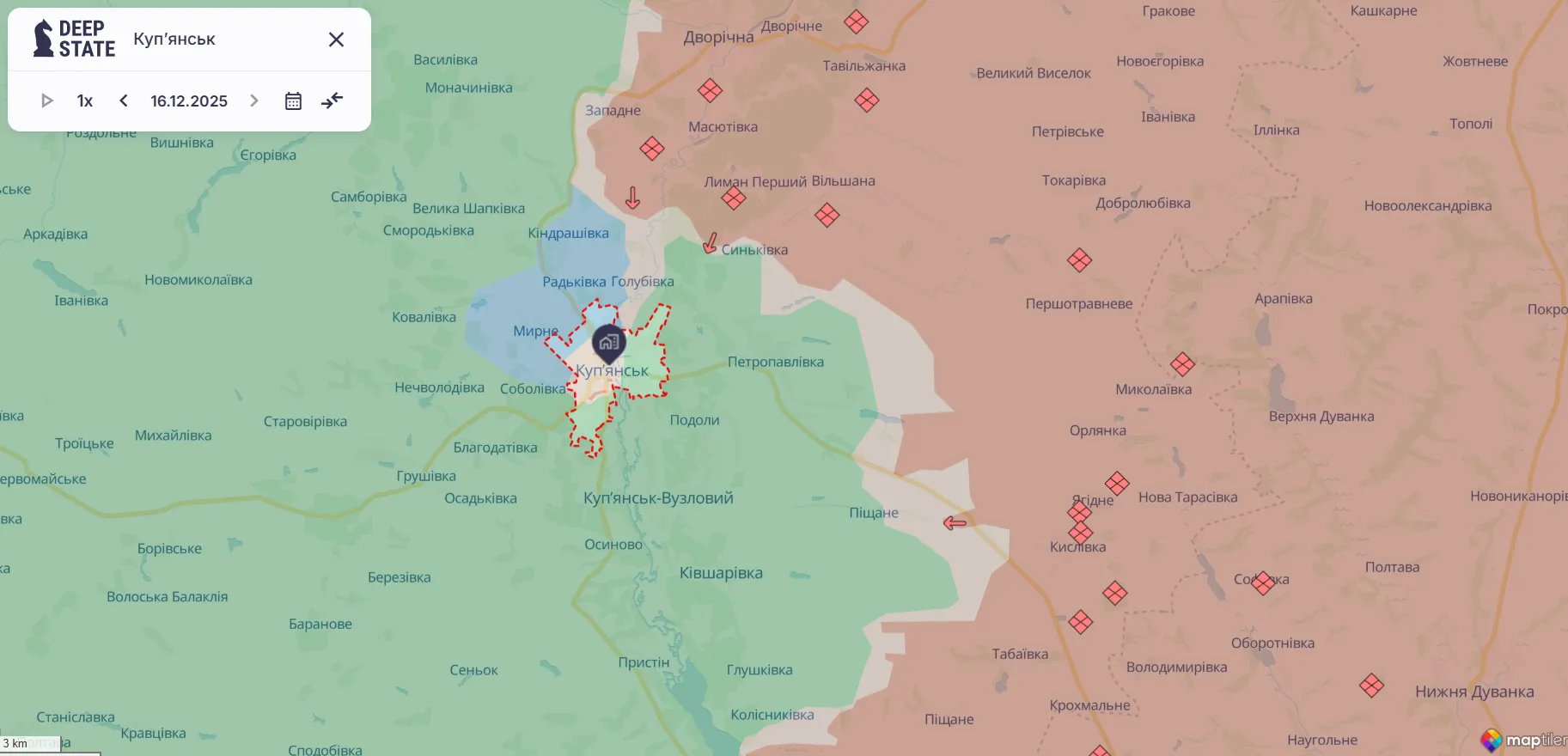 Силы обороны взяли под контроль 90% Купянска и достигли успехов на севере Покровска, – Сырский