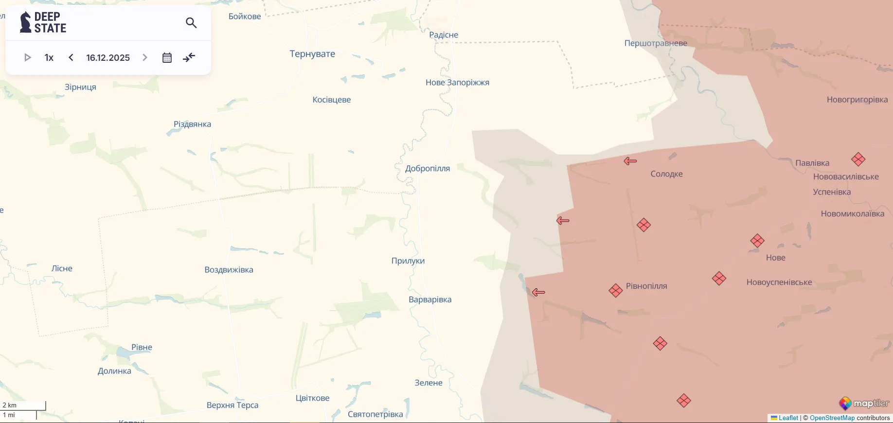 Оккупанты на Добропольском направлении пытались штурмовать позиции пограничников и поплатились. Видео