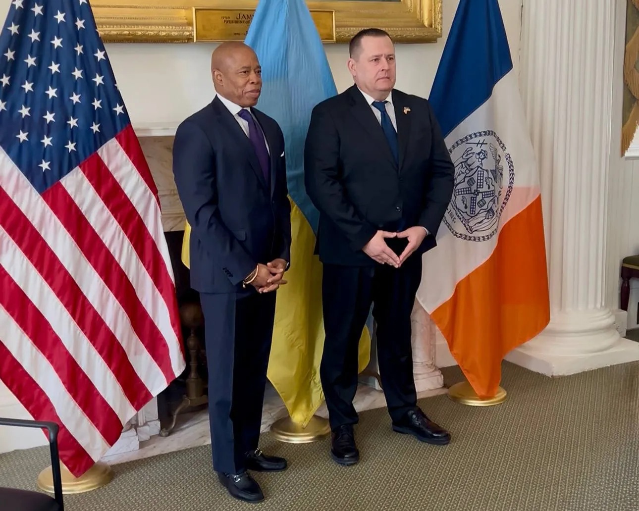 У США Філатов підписав угоду про дружню співпрацю Дніпра та Нью-Йорка. Фото