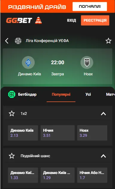 Де дивитися "Динамо" – "Ноа": розклад трансляцій матчу Ліги конференцій