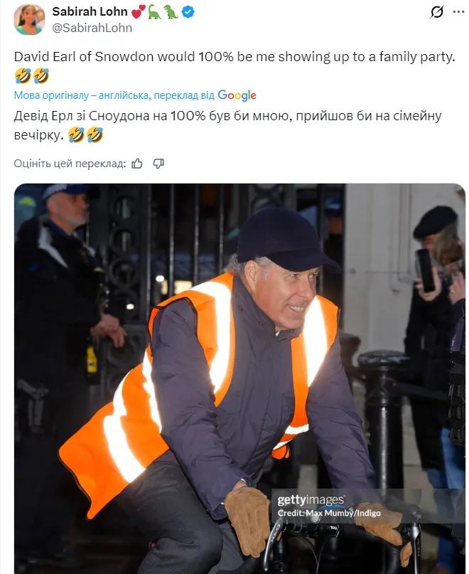 Кузен короля Великобритании стал мемом, когда приехал на велосипеде на одно из важнейших событий года во дворце. Фото