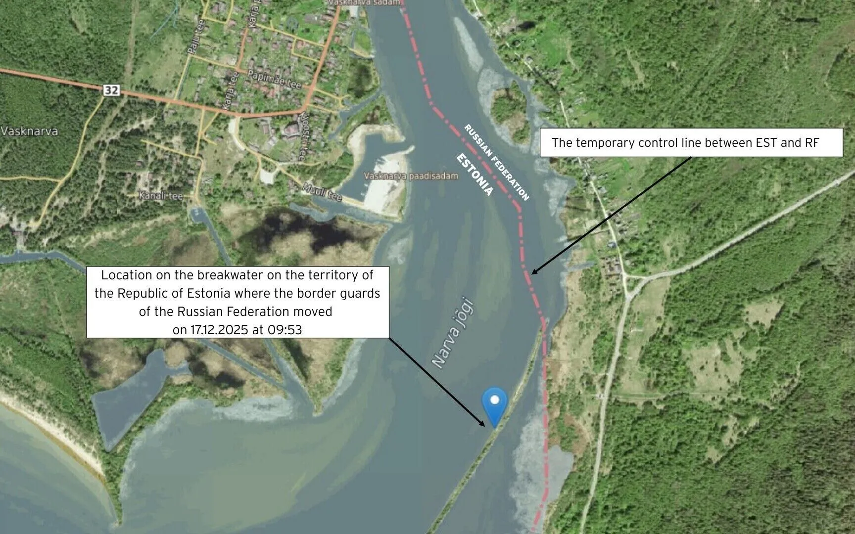 Російські прикордонники проникли на територію Естонії, їх зафіксувала камера: що відомо про інцидент. Відео